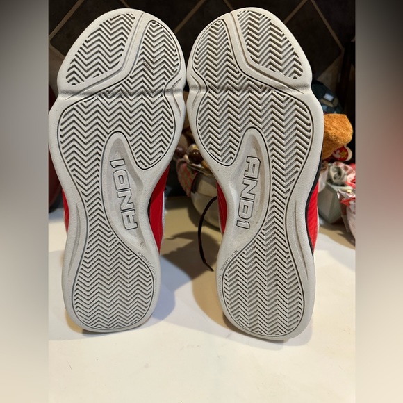 AND1  MAVERICK BASKETBALL SHOE 11.5 WHITE RED ATHLETIC SPORT CASUAL MNA141ES071 - Picture 12 of 12